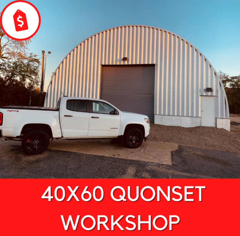 30x40 Quonset Garage Quonset Building Kits, Fast Delivery or Pick Up