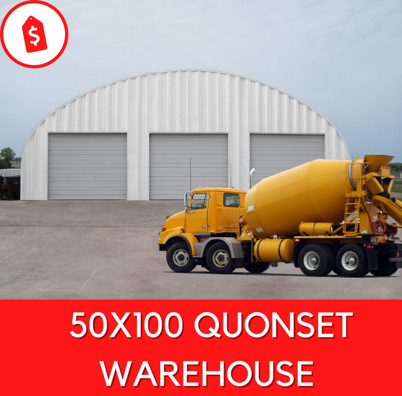 50x100 Quonset Warehouse