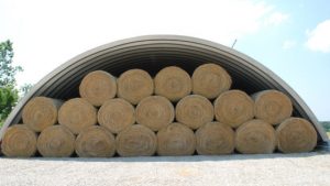 Round Hay Bales