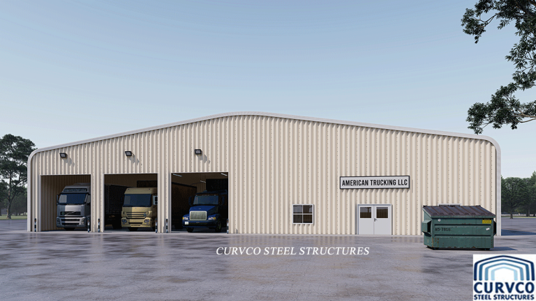 Commercial Truck Arch Building Facilities