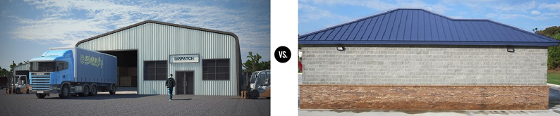 Steel Vs. Concrete Buildings