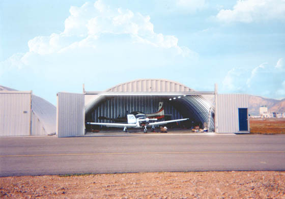 Steel Airplane Hangars