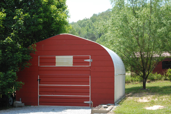 Arch Metal Shed Buildings