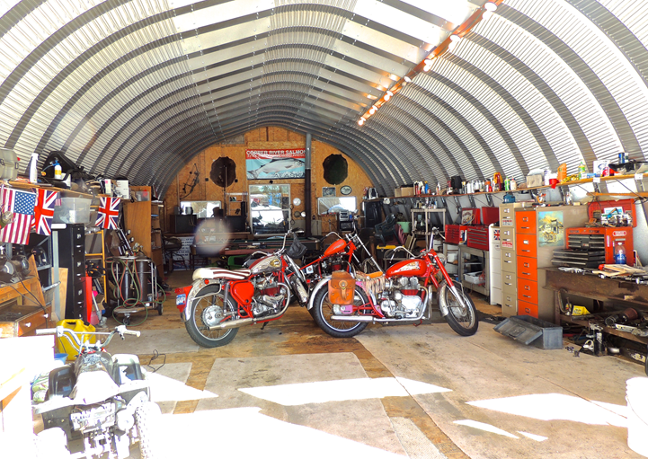 motorcycle sheds